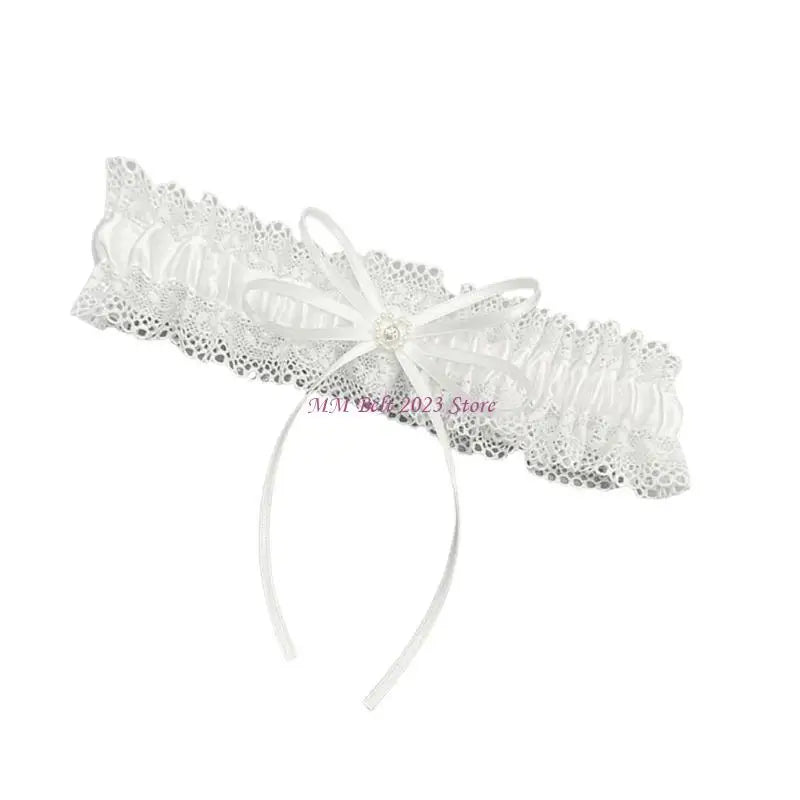 49ME Bridal Wedding Garters for Bride Women Lace Leg Garter Belt Prom Party Garter