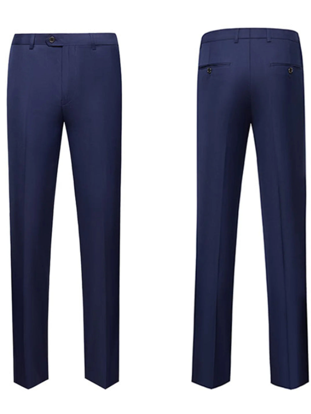 Elegant Men's Suit Sets- Slim Fit Tuxedo Set for Weddings & Formal Occasions, Black Suit