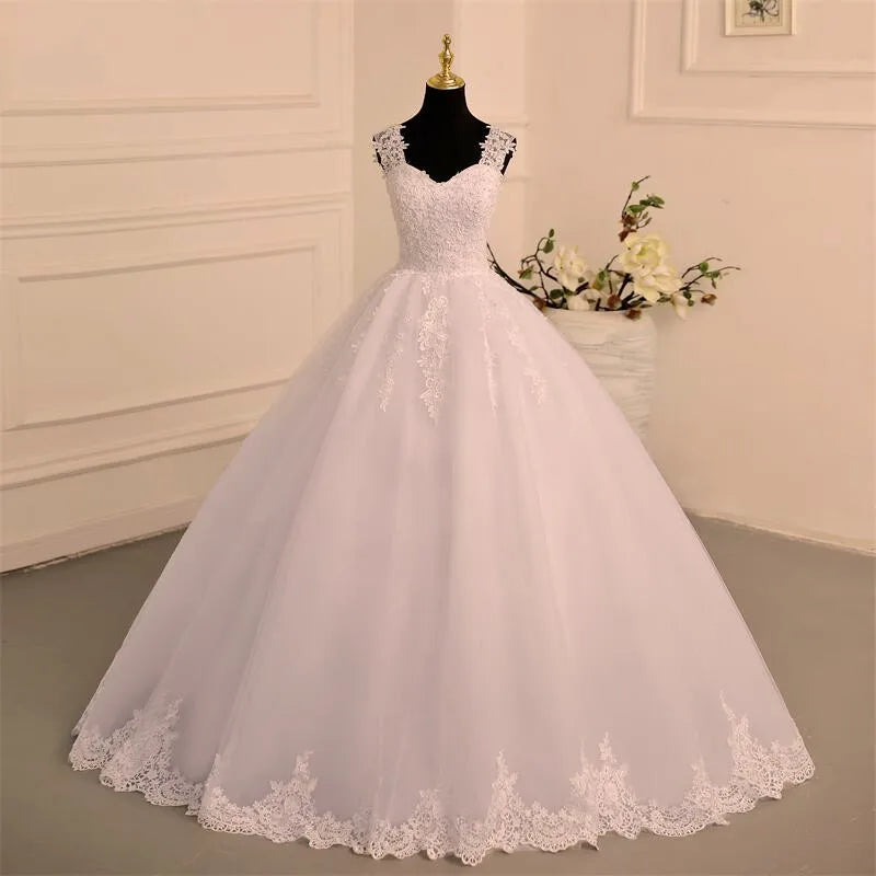 Sweetheart Lace Ball Gown in Colour