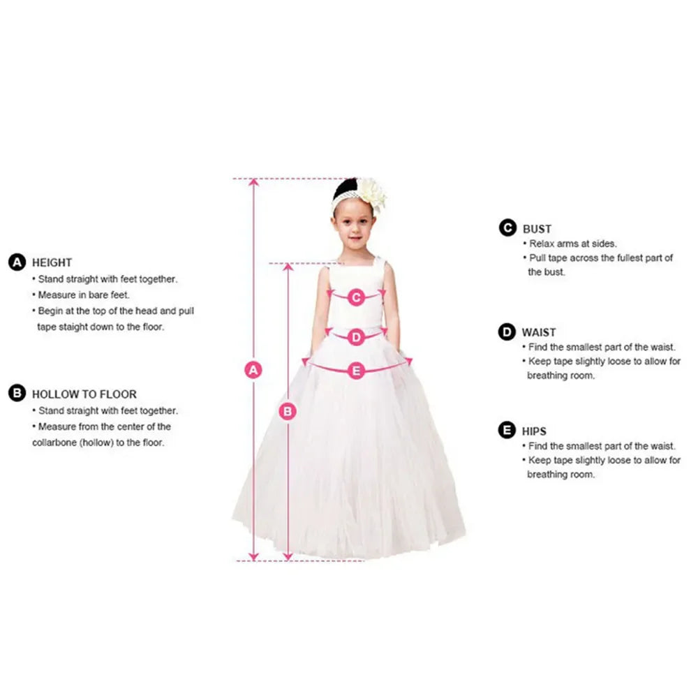 White Flower Girl Tulle Appliqué Dress