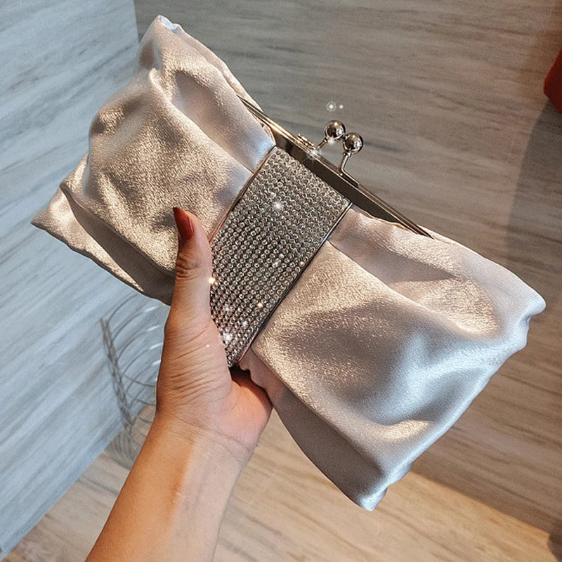 Crystal Butterfly Dinner Clutch
