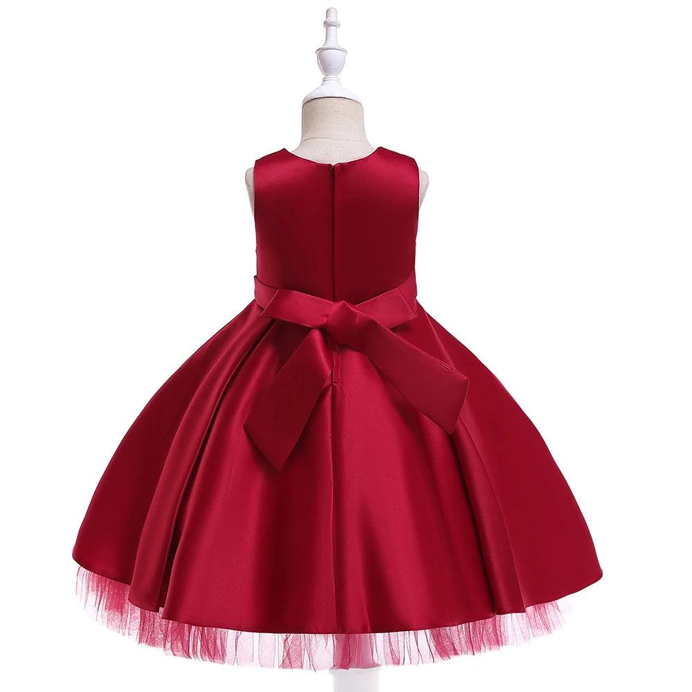 Embroidered Pageant Party Dress