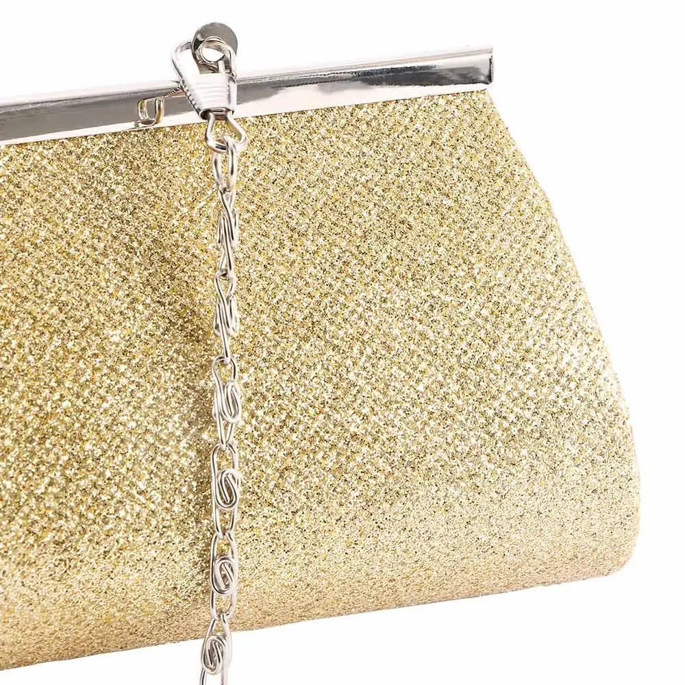 Sparkly Banquet Purse Party Bridal Wedding Shoulder Bag Clutch Purse Handbag Evening Bag