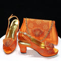 Diamond Wedding Shoe & Bag Set