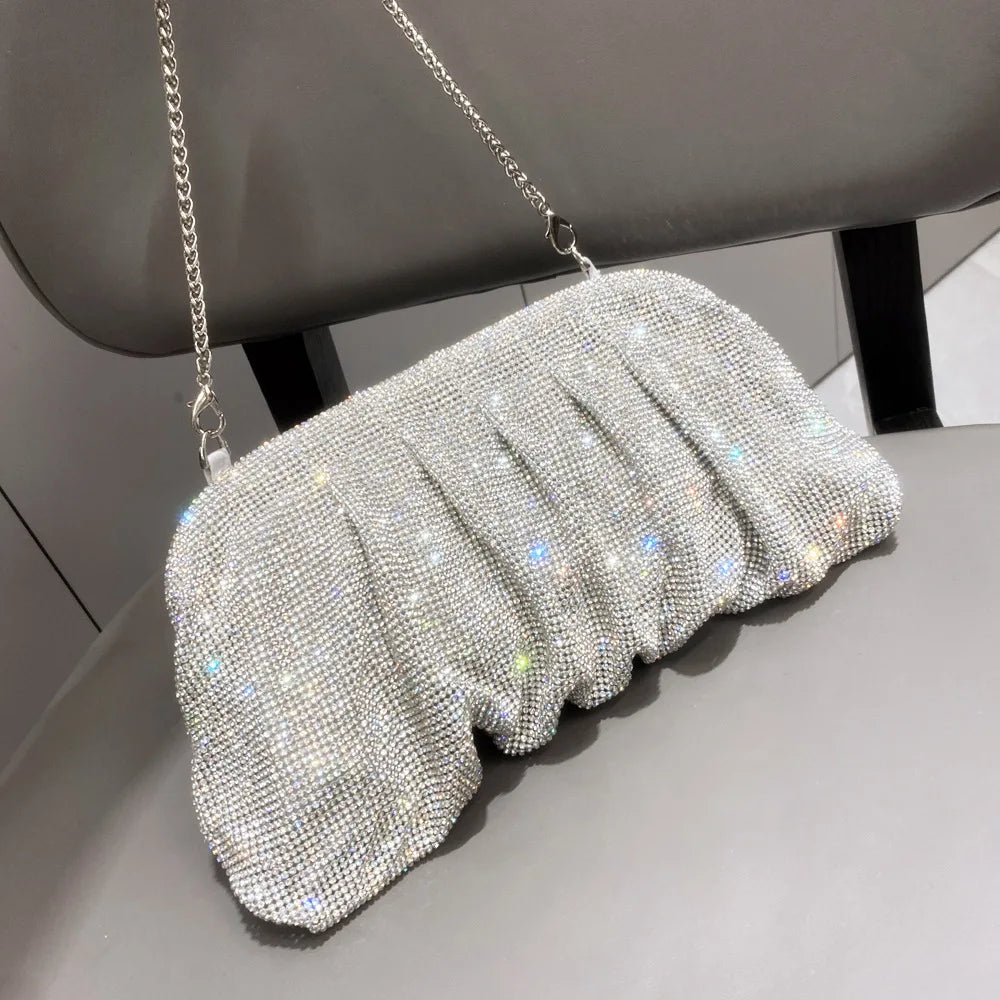 Rhinestone Crystal Evening Clutch