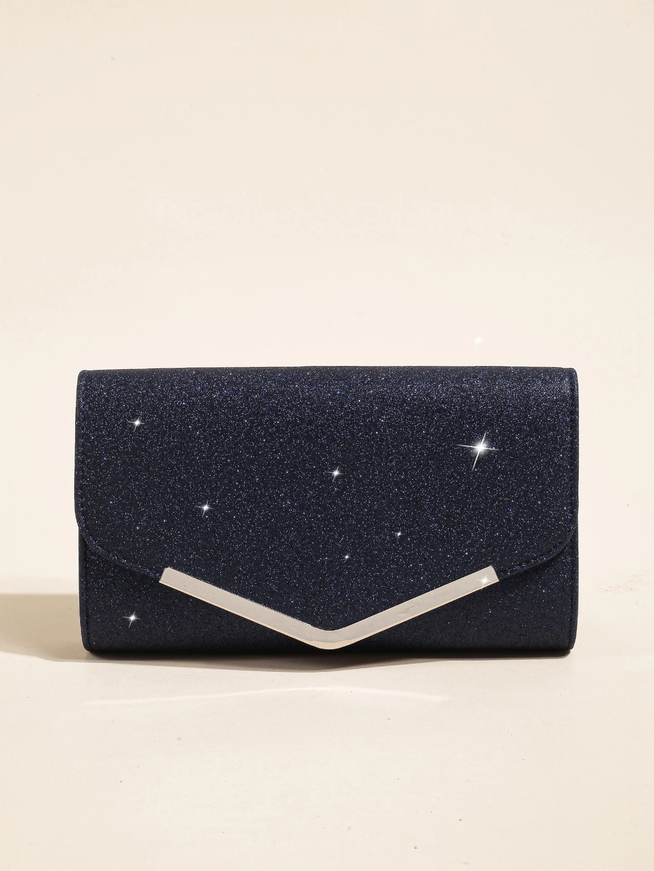Glitter Envelope Evening Clutch