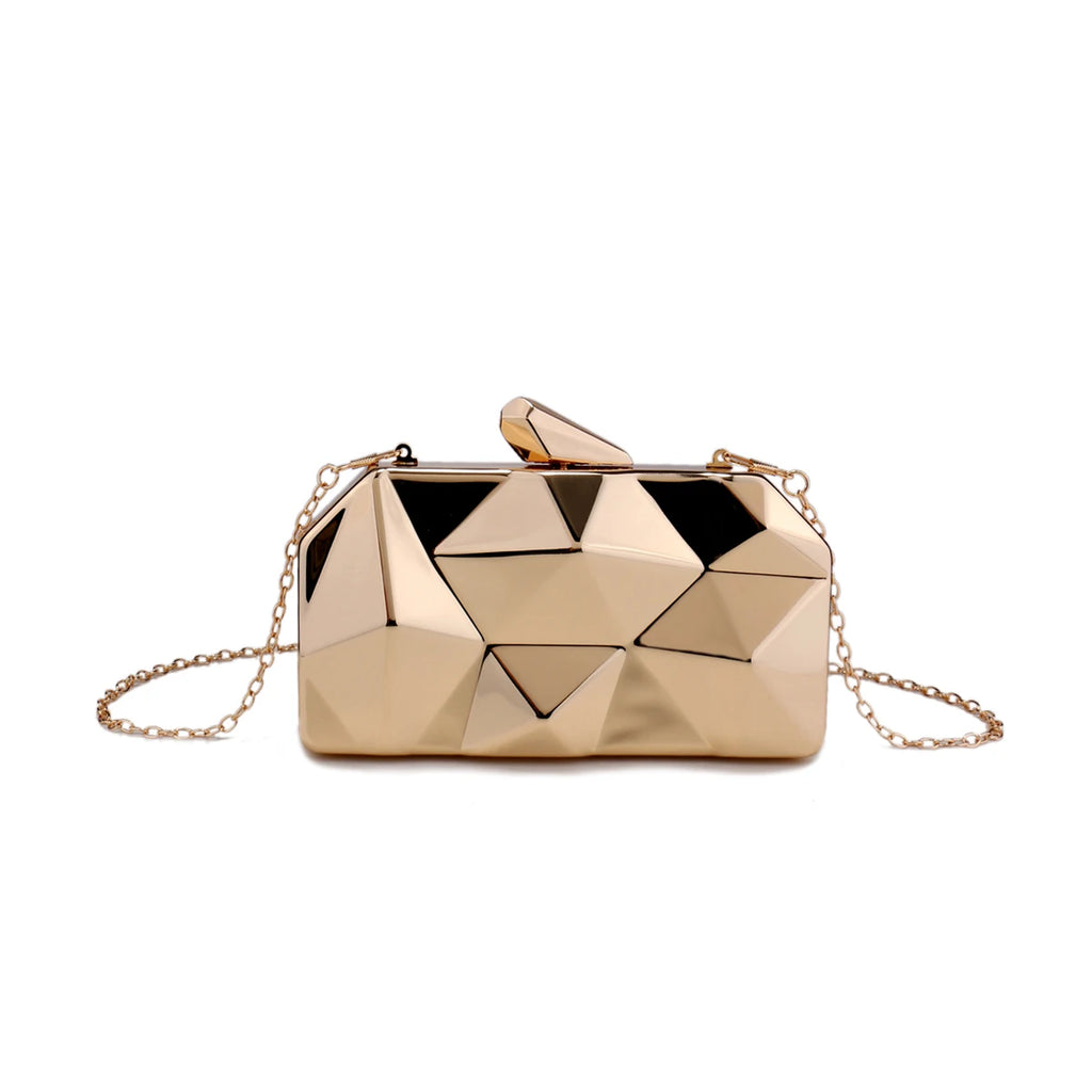 Fashion Silver Clutch Mini Bridal Purse For Wedding Bridal Metal Party Perfect Dinner Banquet Best Gift For Women Bags