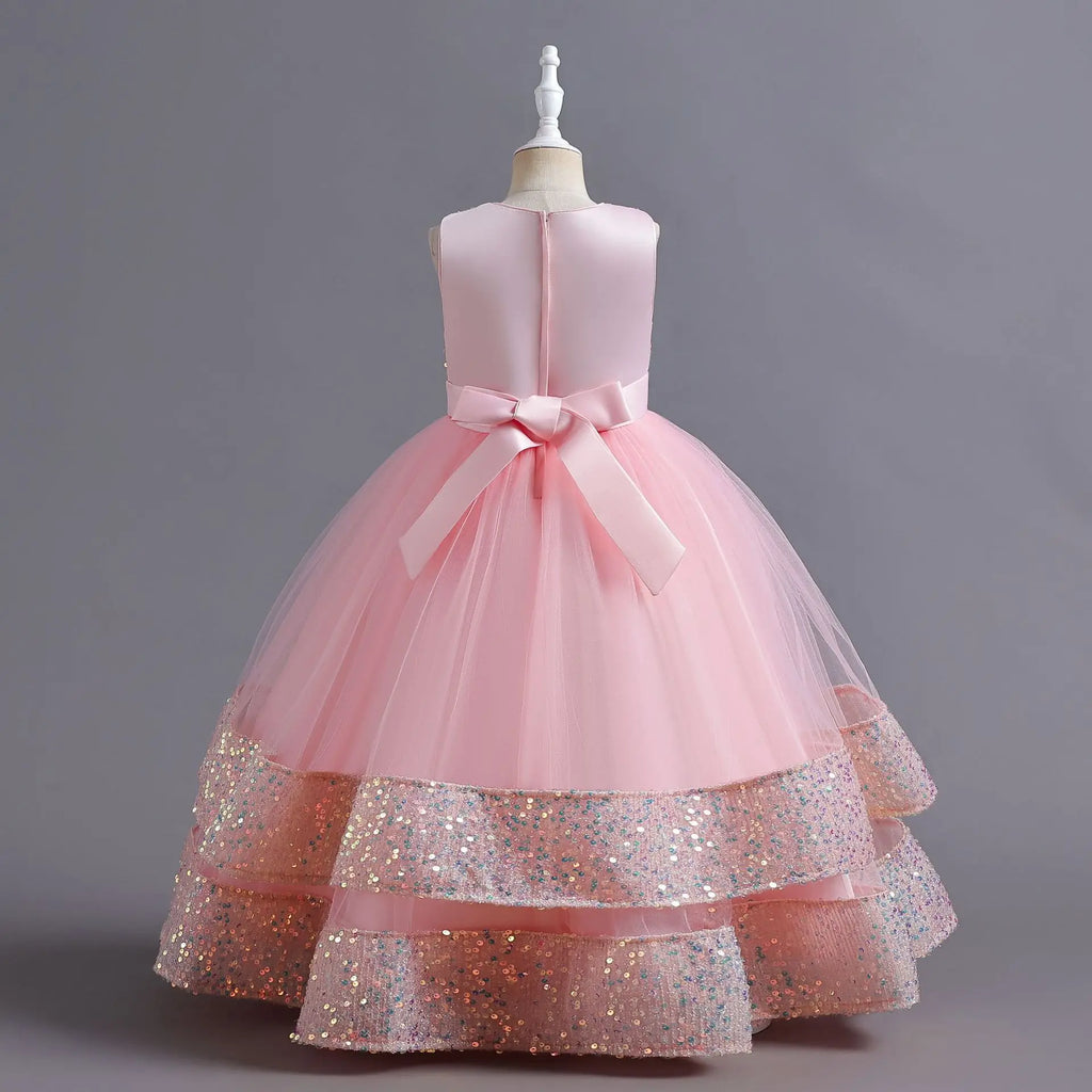 Butterfly Lace Communion & Flower Girl Dress