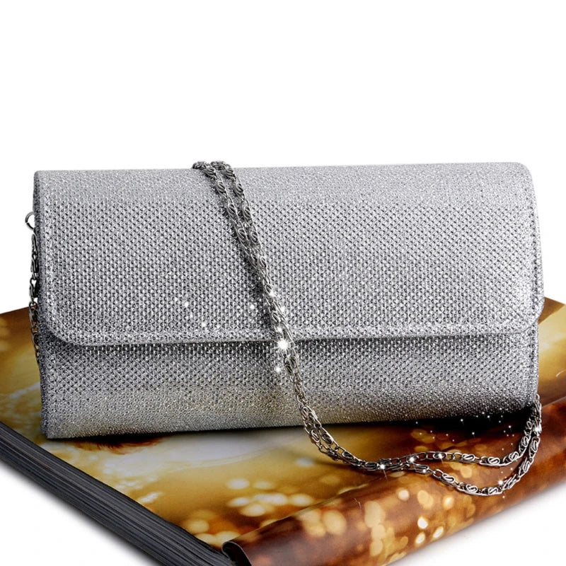 THINKTHENDO Popular Women's Evening Shoulder Bag Bridal Clutch Party Prom Wedding Envelope Handbag New