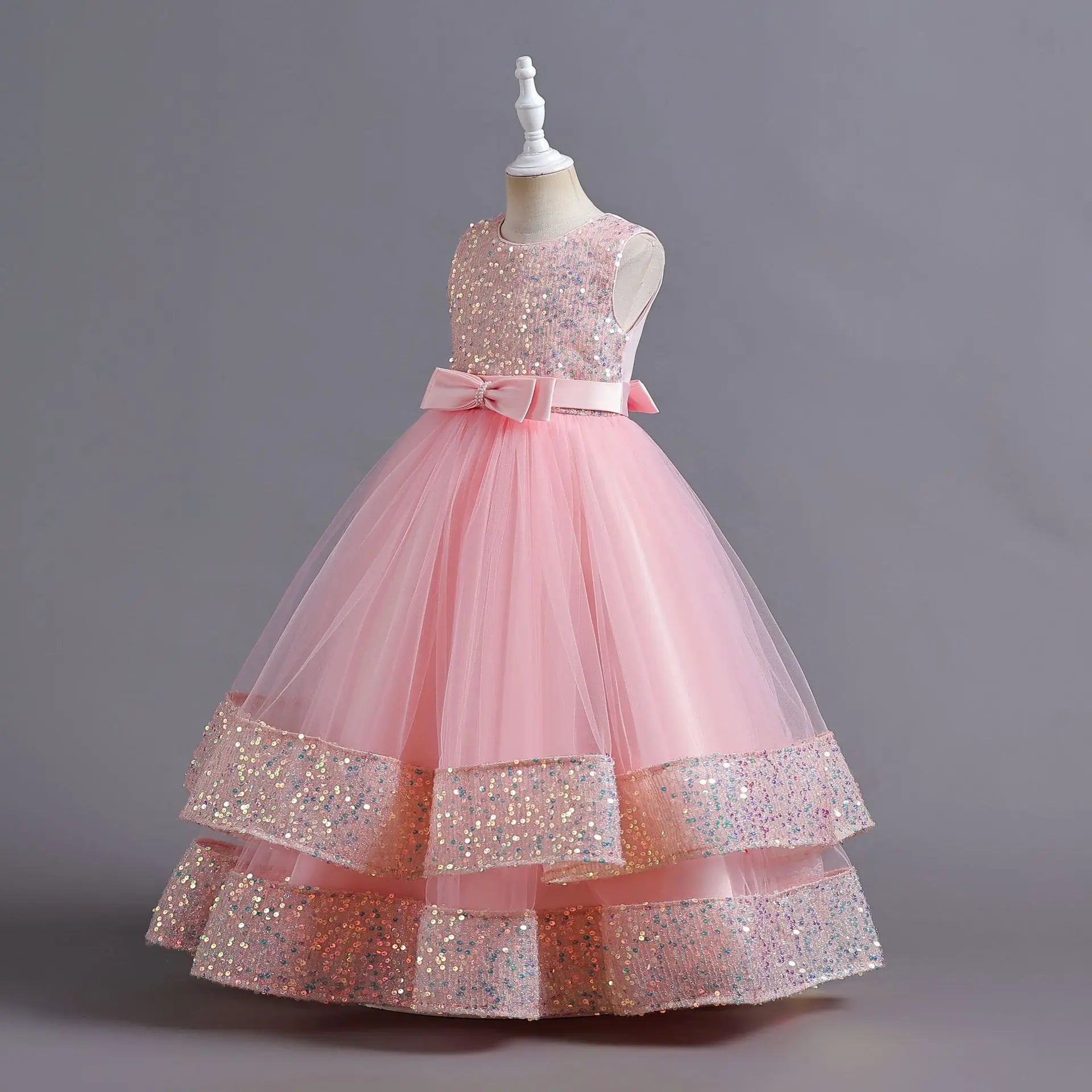 Butterfly Lace Communion & Flower Girl Dress
