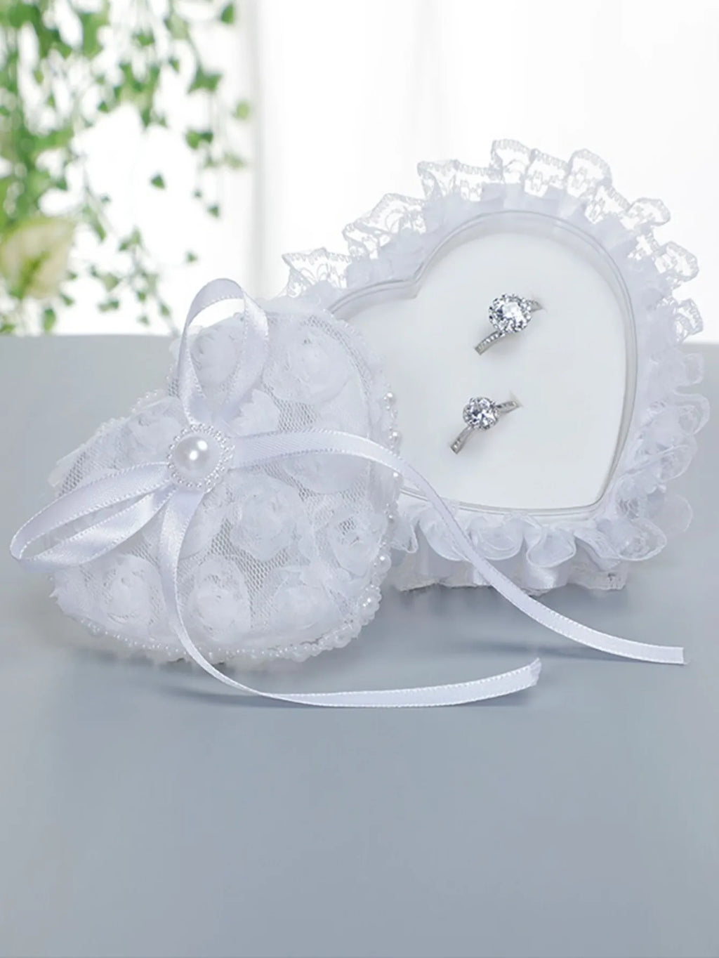 Wedding Flower Girl Ring Storage Box Jewelry Box Holiday Anniversary Proposal Ring Wedding Anniversary Gift for Girlfriend Wife
