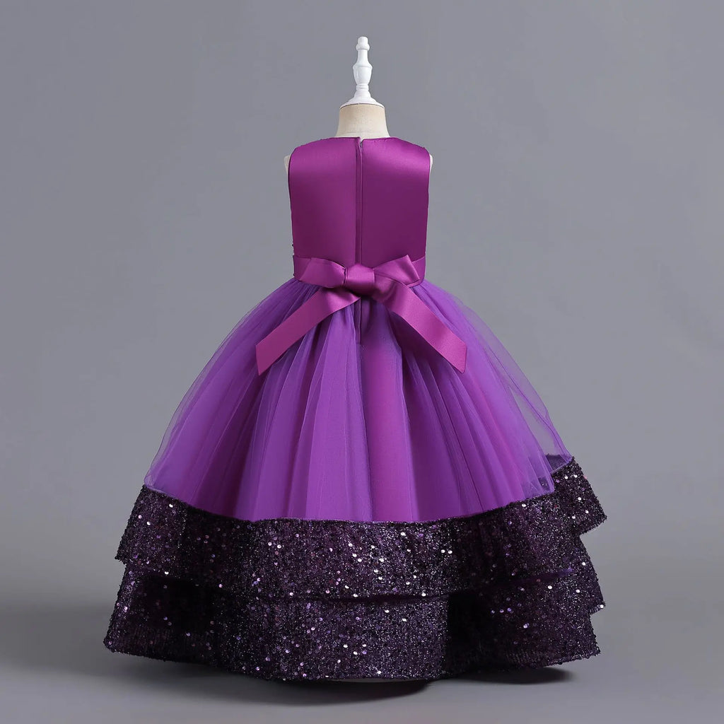 Butterfly Lace Communion & Flower Girl Dress