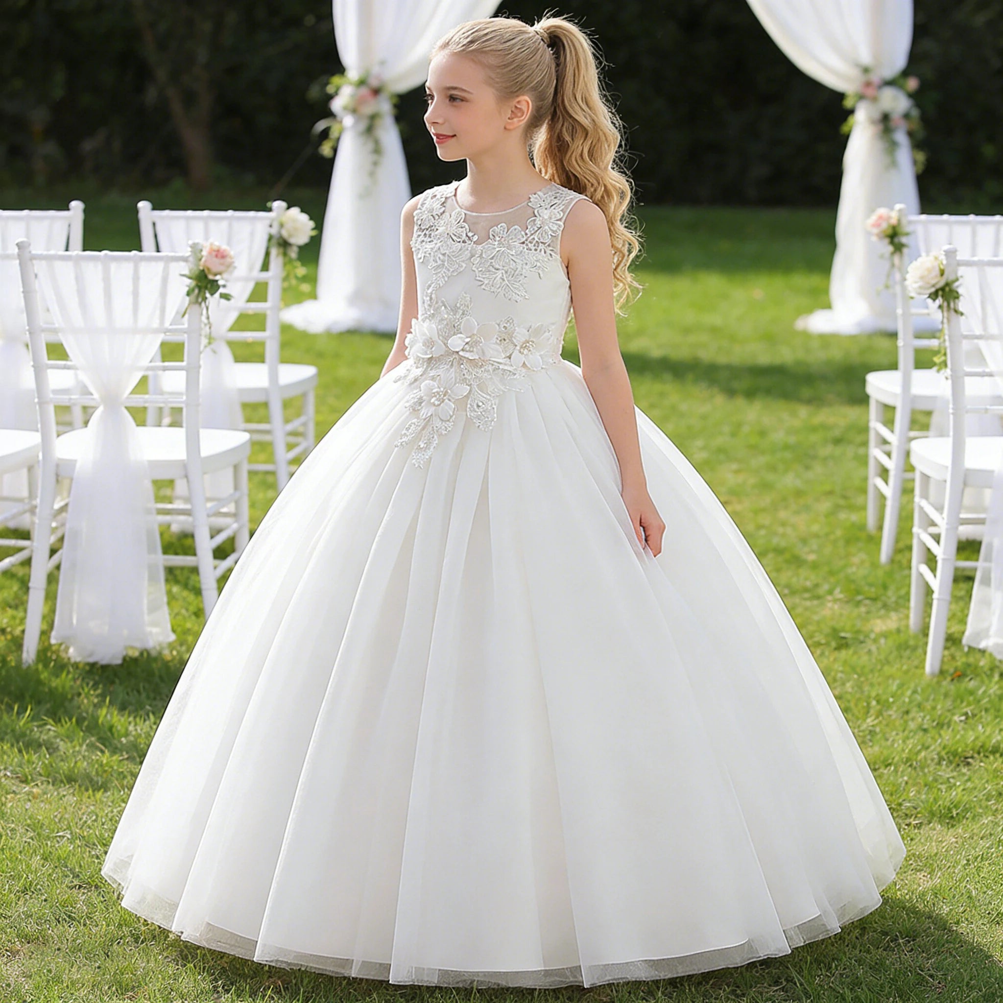 Baptism & Communion Princess Dress