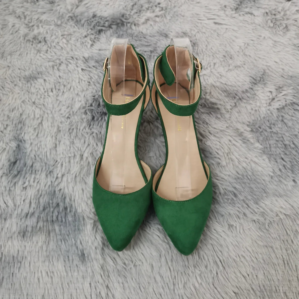 Women Sandals Summer Ladies Bridal Suede 5cm Thick Heel Pumps Wedding Party Shoe Newest Woman Open Toe Sexy Ankle Straps Sandal