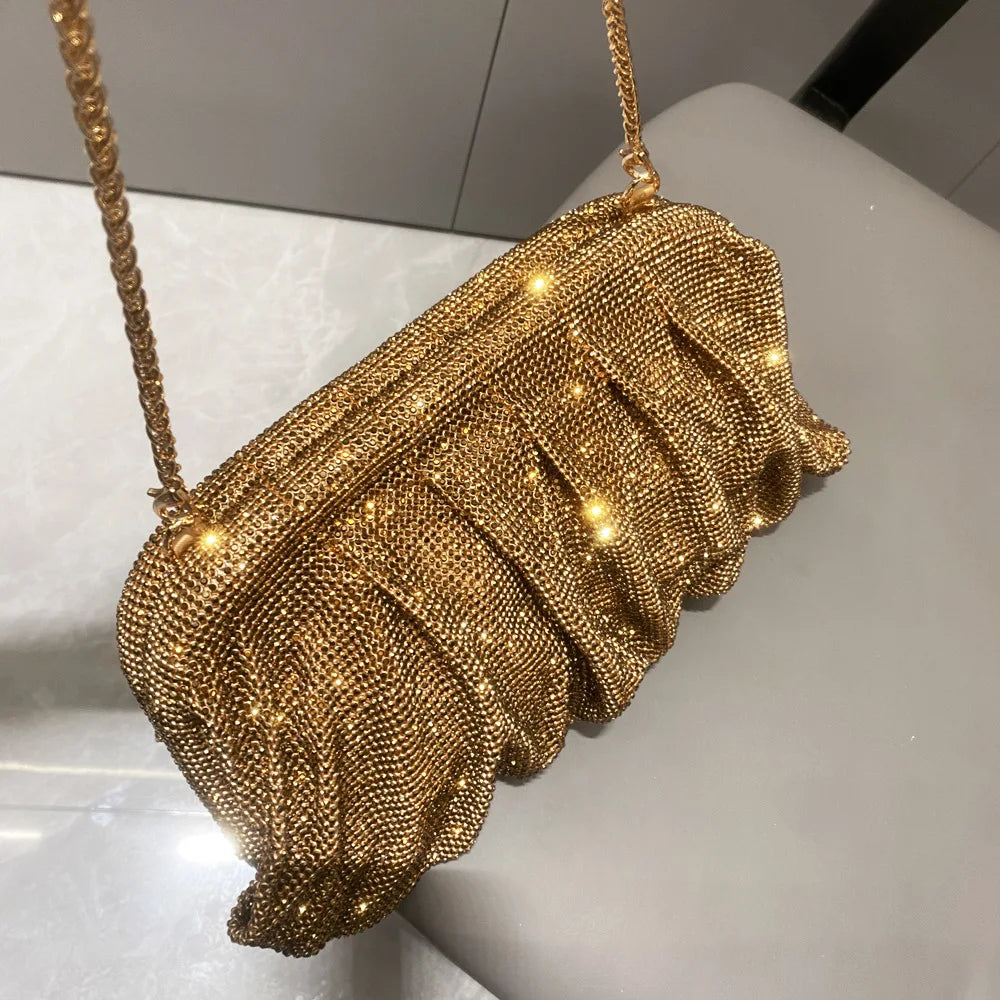 Rhinestone Crystal Evening Clutch