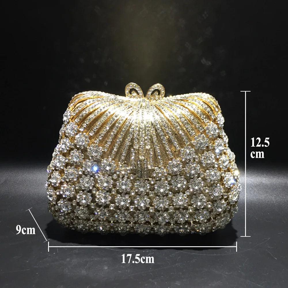 Rhinestone High-End Dinner Bag