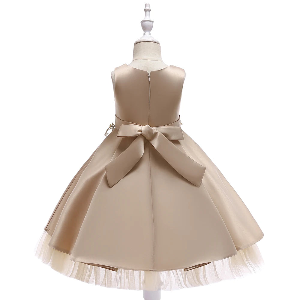 Embroidered Pageant Party Dress