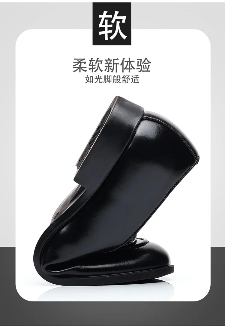 Office Shoes Men Classic Loafers Men Formal Shoes Brand Dress Shoes Men Elegant Sepatu Slip on Pria Zapatos De Hombre Ayakkabi