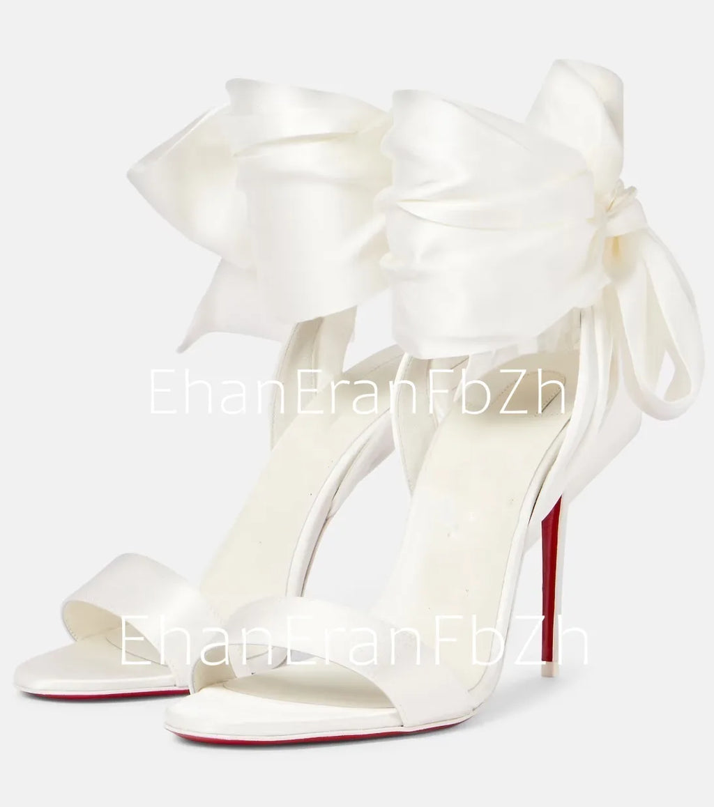 Ankle-Strap Wedding Sandals