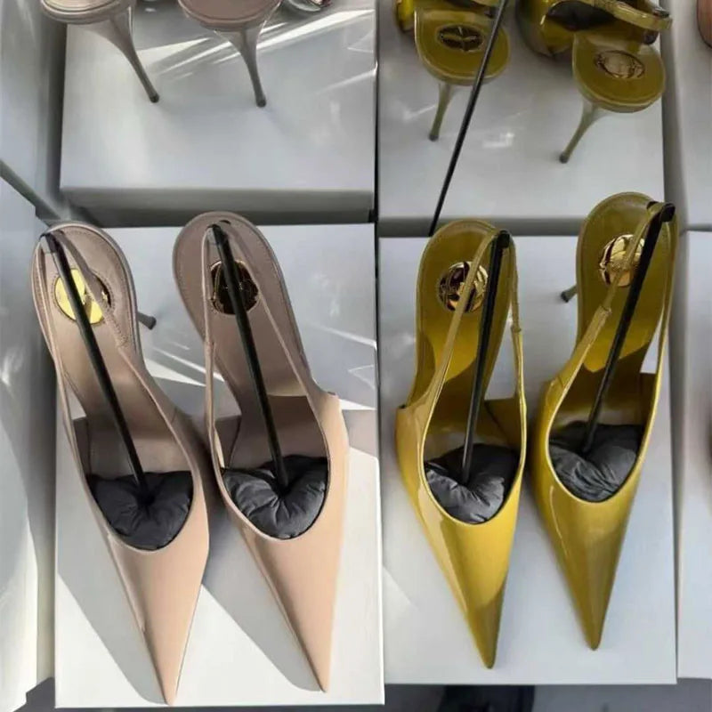 Women's Summer New Pointed Stiletto Sandals Fashionable and Sexy Party Wedding Women's High Heel Sandals