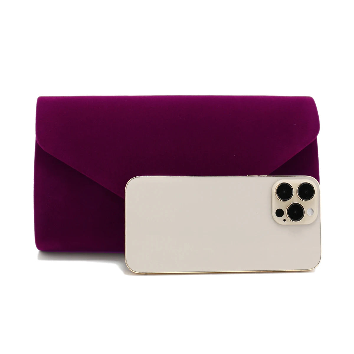 Envelope Velvet Evening Bag