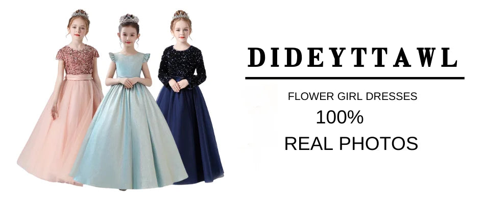 Chiffon Bow-Sash A-Line Flower Girl Dress