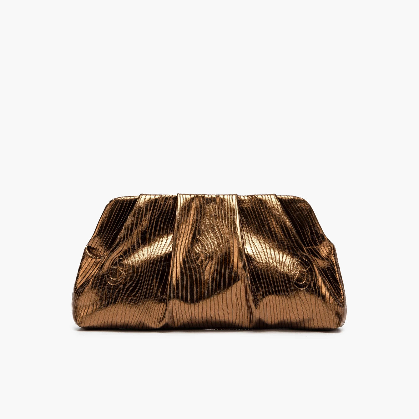 Golden Designer Evening Clutch
