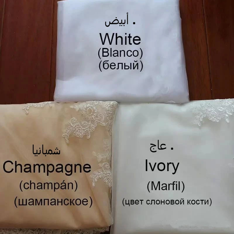 Africa White Wedding Dresses for Bride Long Flare Sleeve Train Corset Tiered Ruffles Aso Ebi Bridal Shower Robe Dress Customized