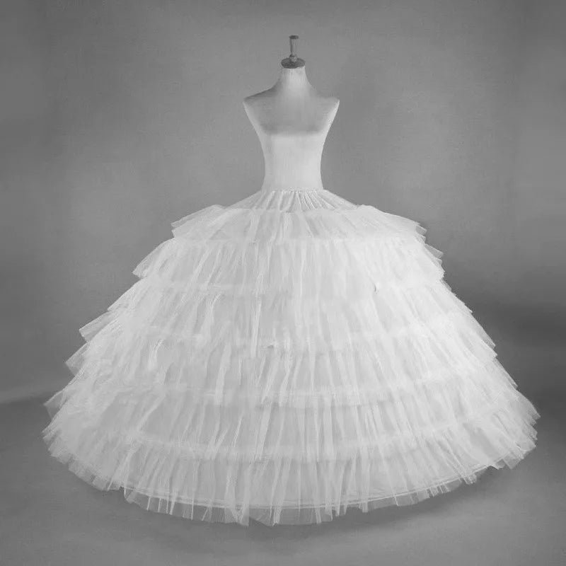 Ball Gown Hoops Wedding Accessories Petticoat Underskirt Slips Quinceanera Gown for Wedding Dress