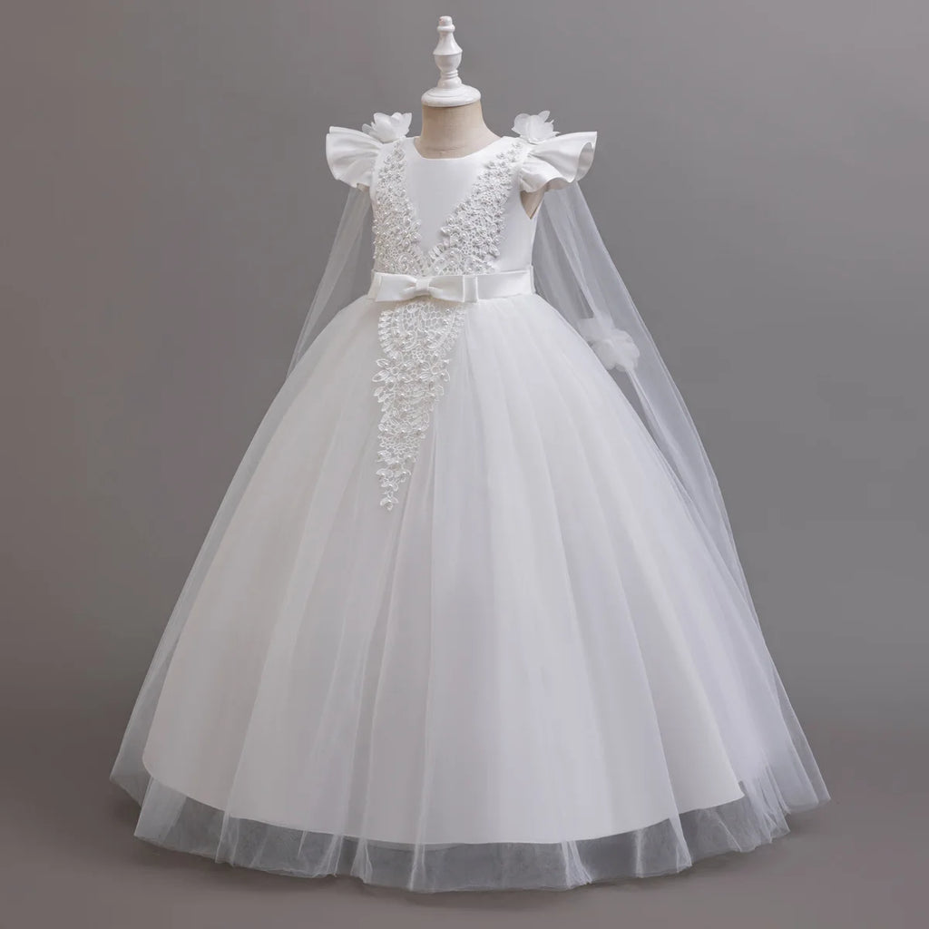 Tulle A-Line Girls' Party Dress