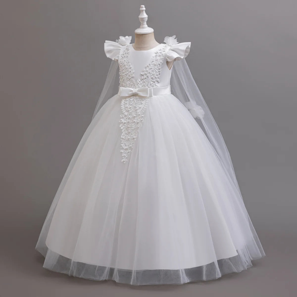 Tulle A-Line Girls' Party Dress