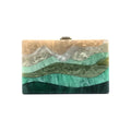 Acrylic Evening Bag Brand Luxury Designer Women New Handbags Boho Bridal Clutch Party Fashion Wallet Elegant Shoulder Crossbody