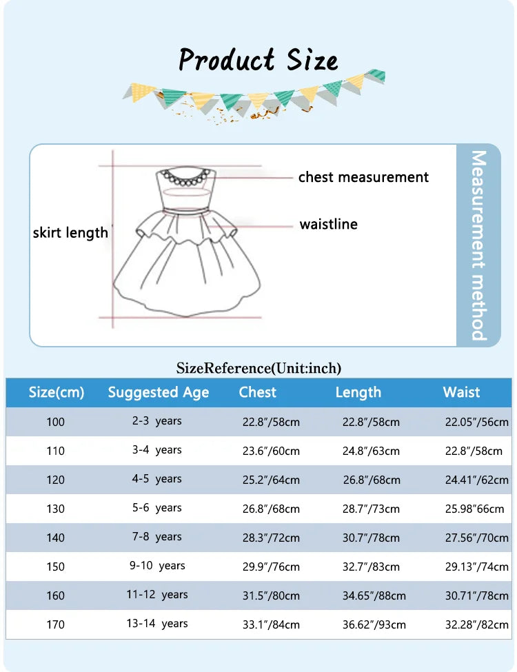 Embroidered Lace Princess Party Dress