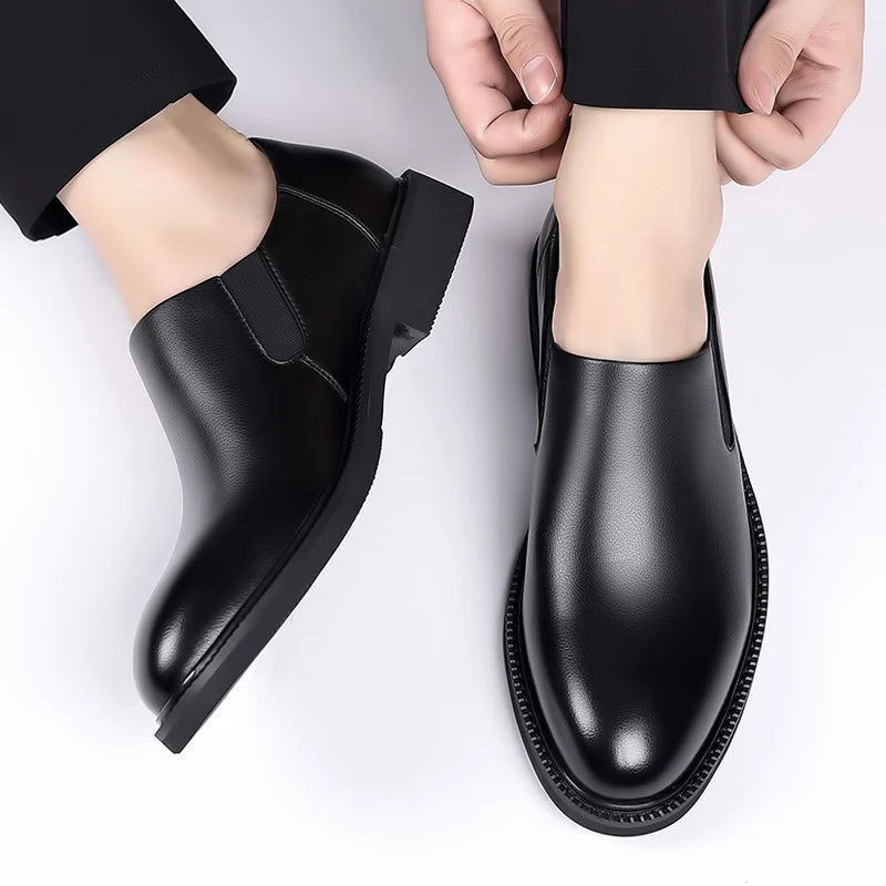 Italian Formal Shoes Mens Dress Shoes Business Leather Wedding Dress Man Oxford Shoes For Men Office Scarpe Uomo Eleganti