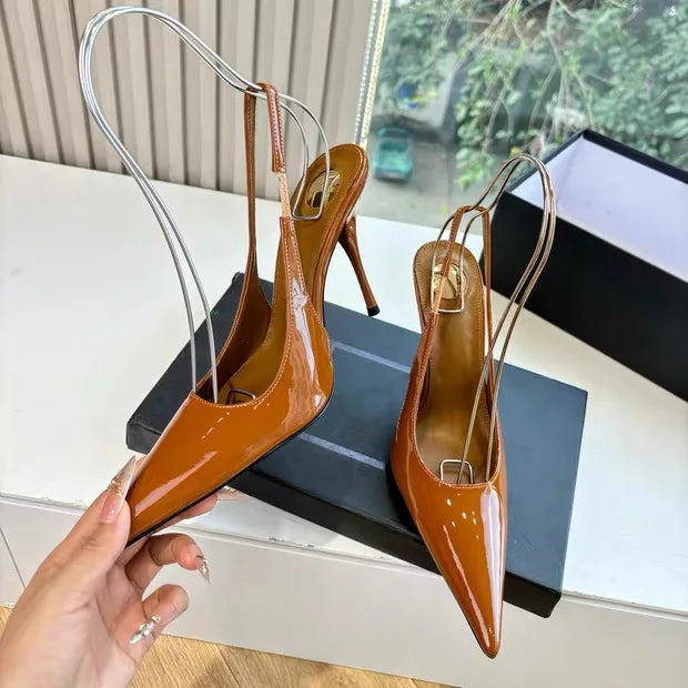 Women's Summer New Pointed Stiletto Sandals Fashionable and Sexy Party Wedding Women's High Heel Sandals