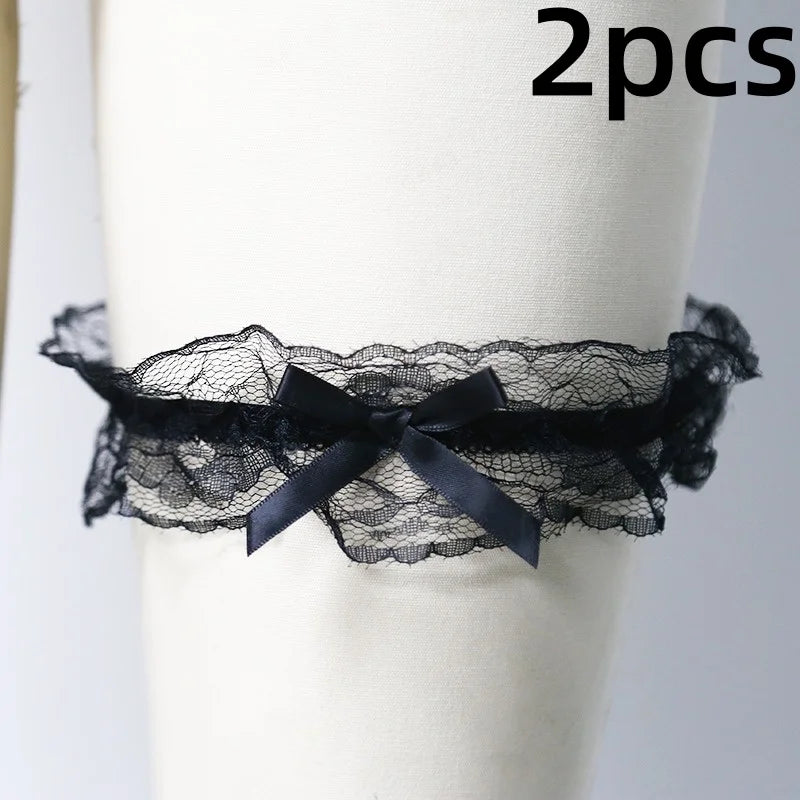 Bow Lace Bridal Toss Garter