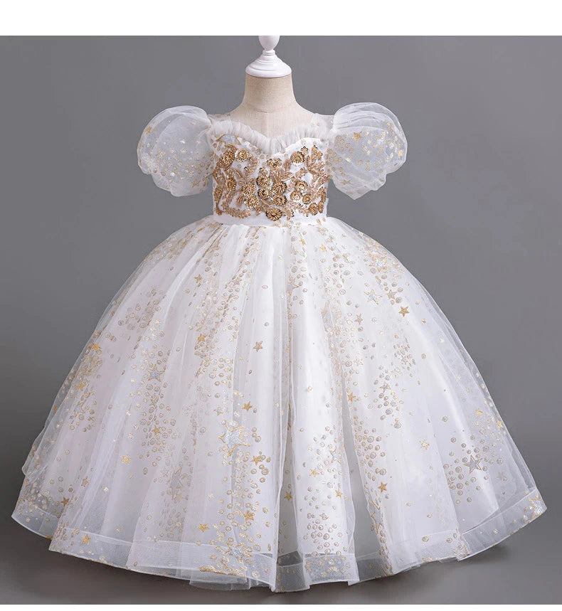 Mesh Princess Pageant Dress
