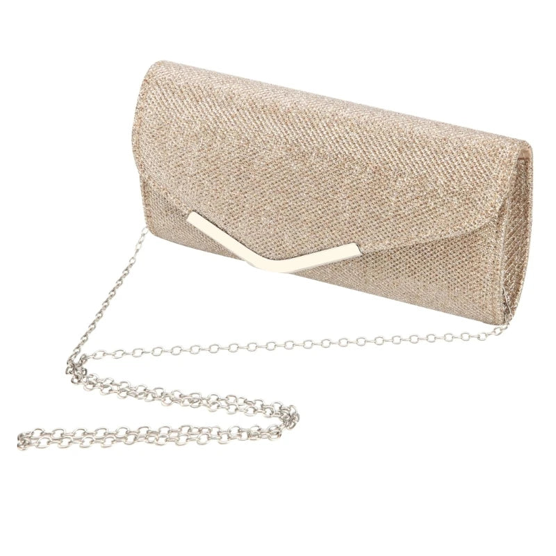 THINKTHENDO Popular Women's Evening Shoulder Bag Bridal Clutch Party Prom Wedding Envelope Handbag New