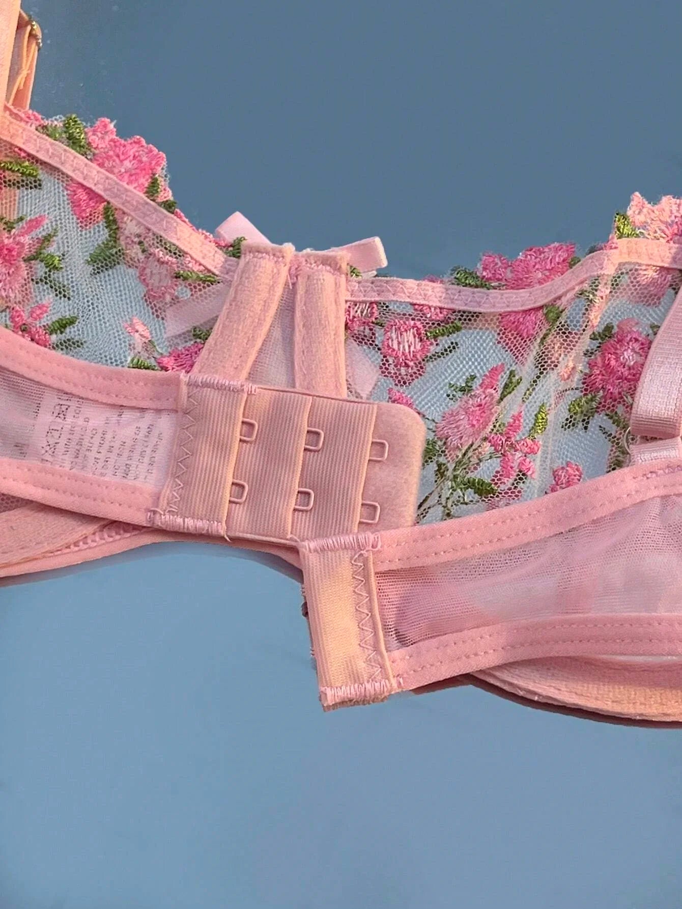 Erotic Lingerie Female Bra And Brief Women Floral Embroidory Underwear Set Sexy Lace Transparent Sensual Push Up Lingerie Sets