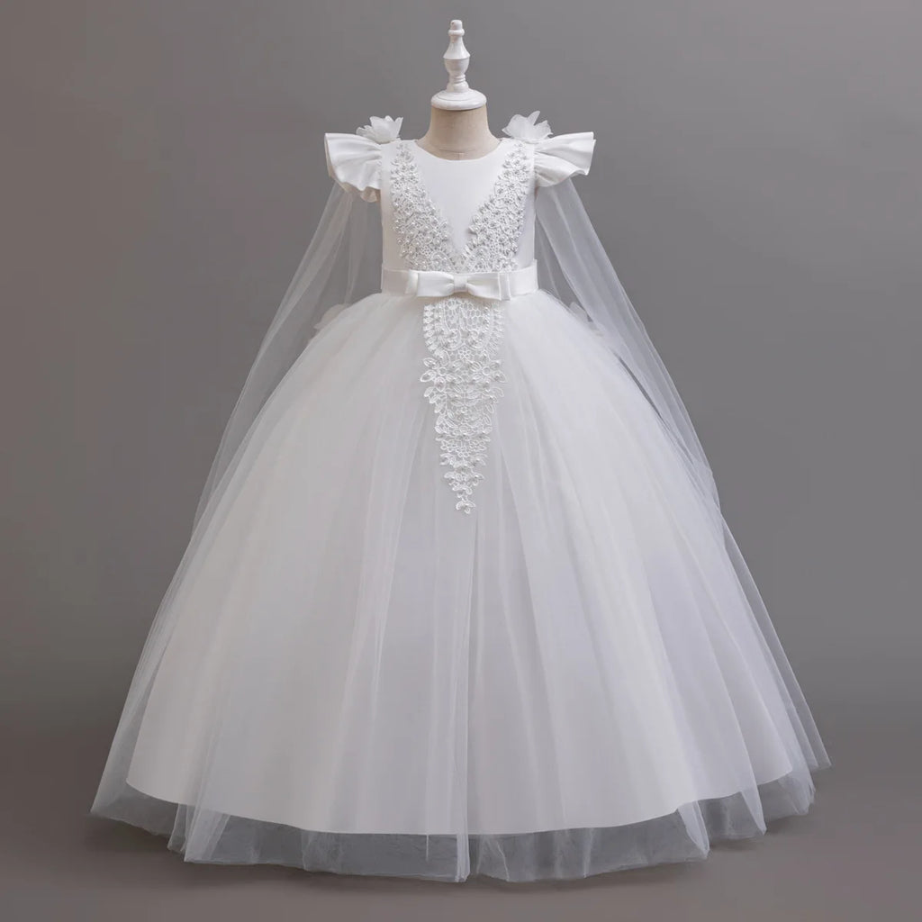 Tulle A-Line Girls' Party Dress