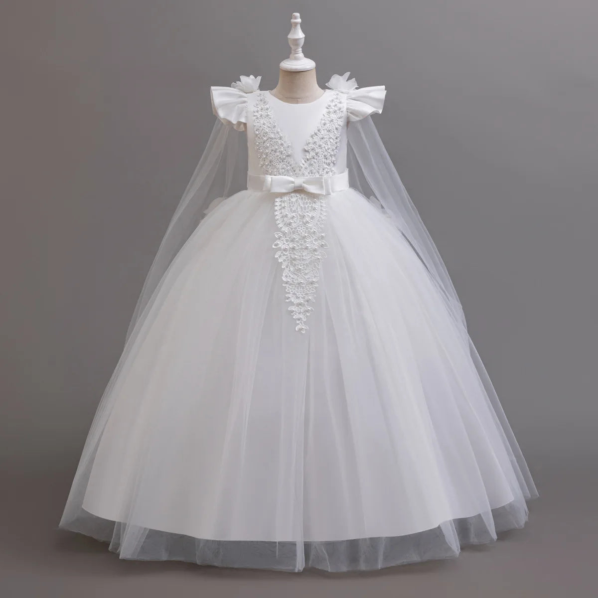Tulle A-Line Girls' Party Dress
