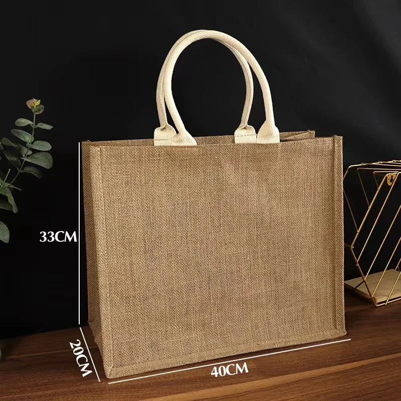 Personalized Bridesmaid Jute Tote Bags with Scarf Party Retro Beach Bag Bachelorette Gifts Girlfriend Gift for Her
