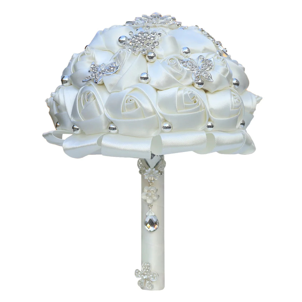 1pc/lot  Beige Bridal Wedding Bouquet