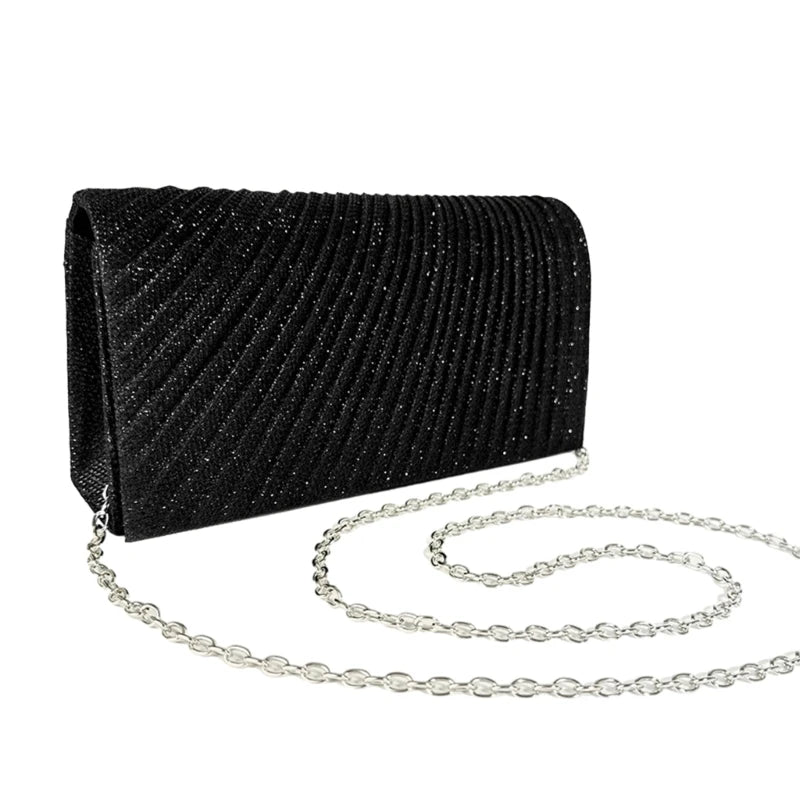 THINKTHENDO Popular Women's Evening Shoulder Bag Bridal Clutch Party Prom Wedding Envelope Handbag New