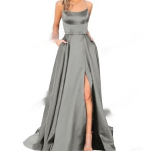 One-Shoulder Cutout Bridesmaid Dress