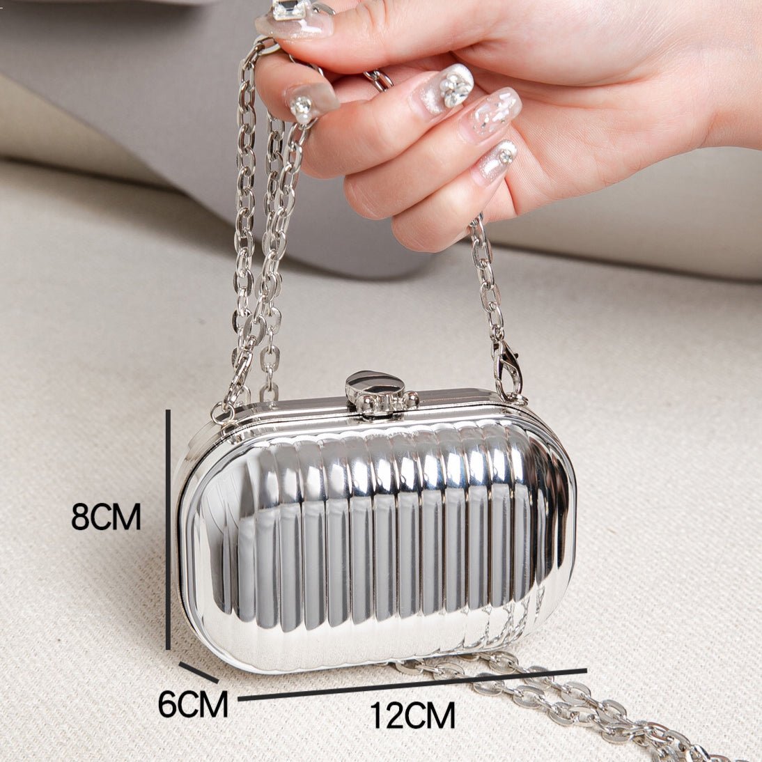 Acrylic bag trend mini evening purse, clutch purse party, prom bag, party purse, prom bags clutch, Wedding purse - Luzilly Bridal & Apparel