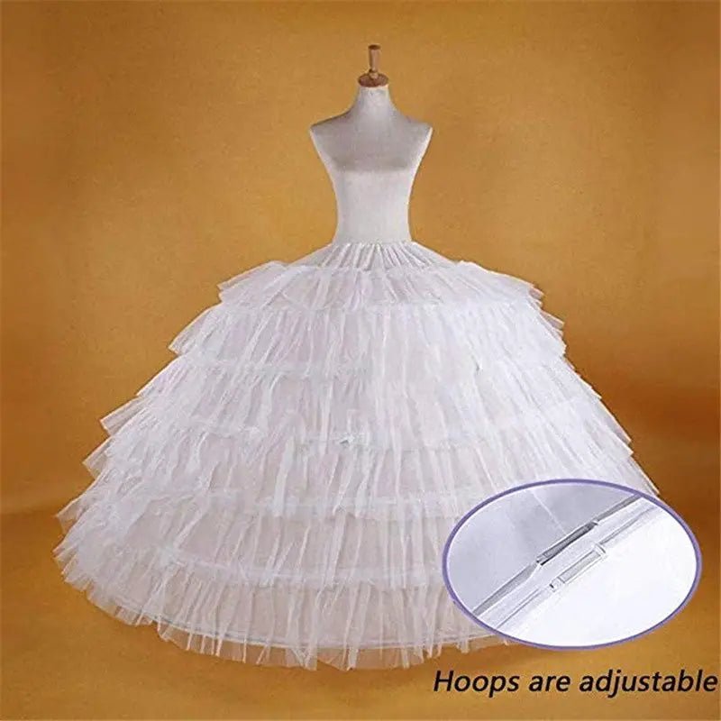 Adjustable Hoop Ball Gown Petticoat Underskirt - Luzilly Bridal & Apparel