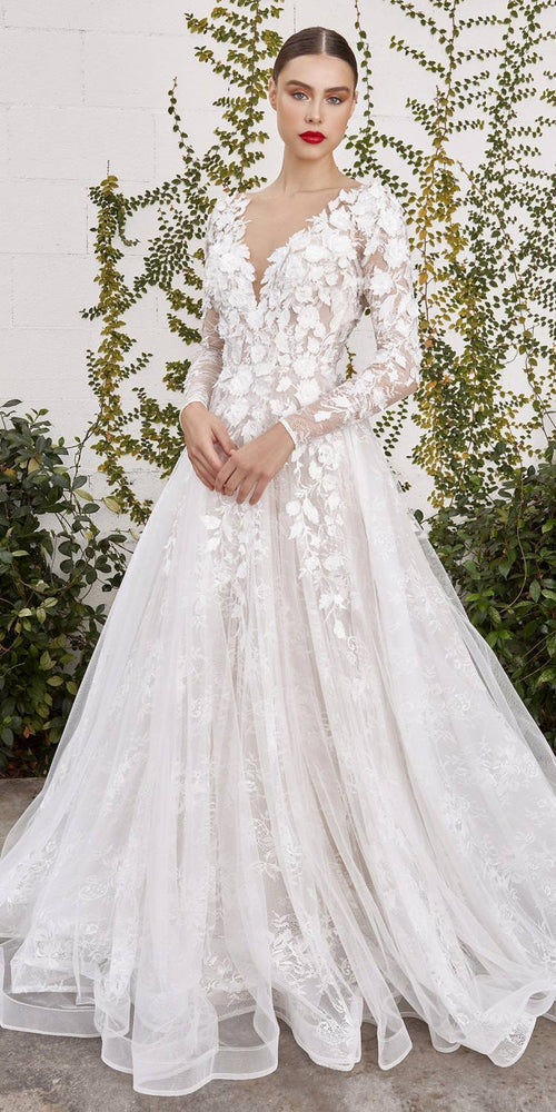 Andrea & Leo A1067W Yvaine Wedding Gown - Luzilly Bridal & Apparel