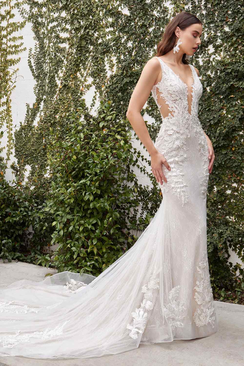 Andrea & Leo A1072W Avery Mermaid Lace Wedding Gown - Luzilly Bridal & Apparel