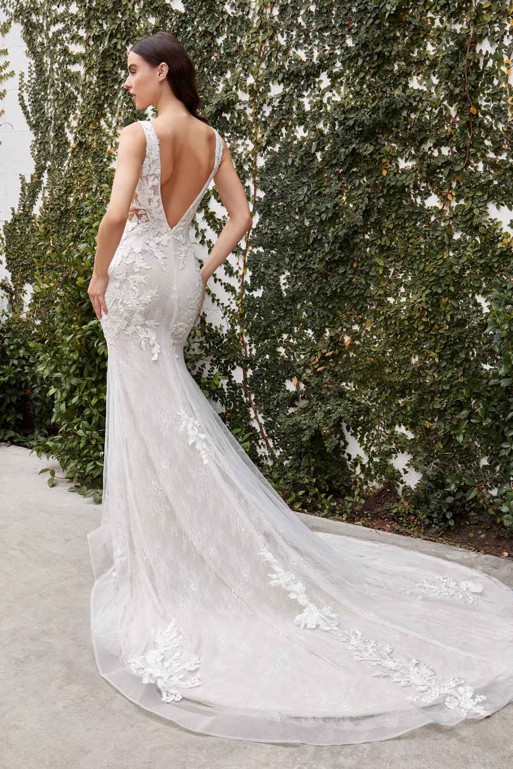 Andrea & Leo A1072W Avery Mermaid Lace Wedding Gown - Luzilly Bridal & Apparel